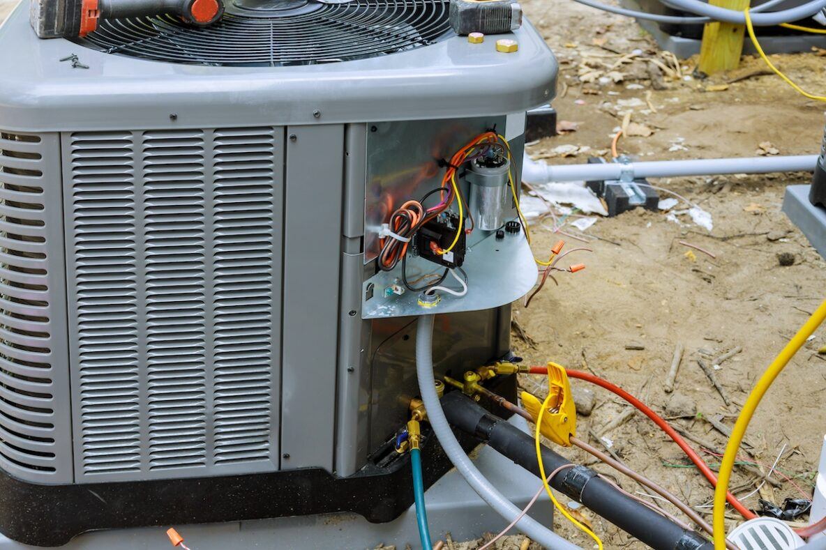 HVAC system getting regular maintenance