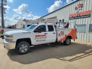 ac replacement contractor - truck in aubrey tx